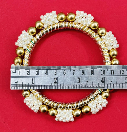 Pearl Ring - 1 piece - 4.5 inch