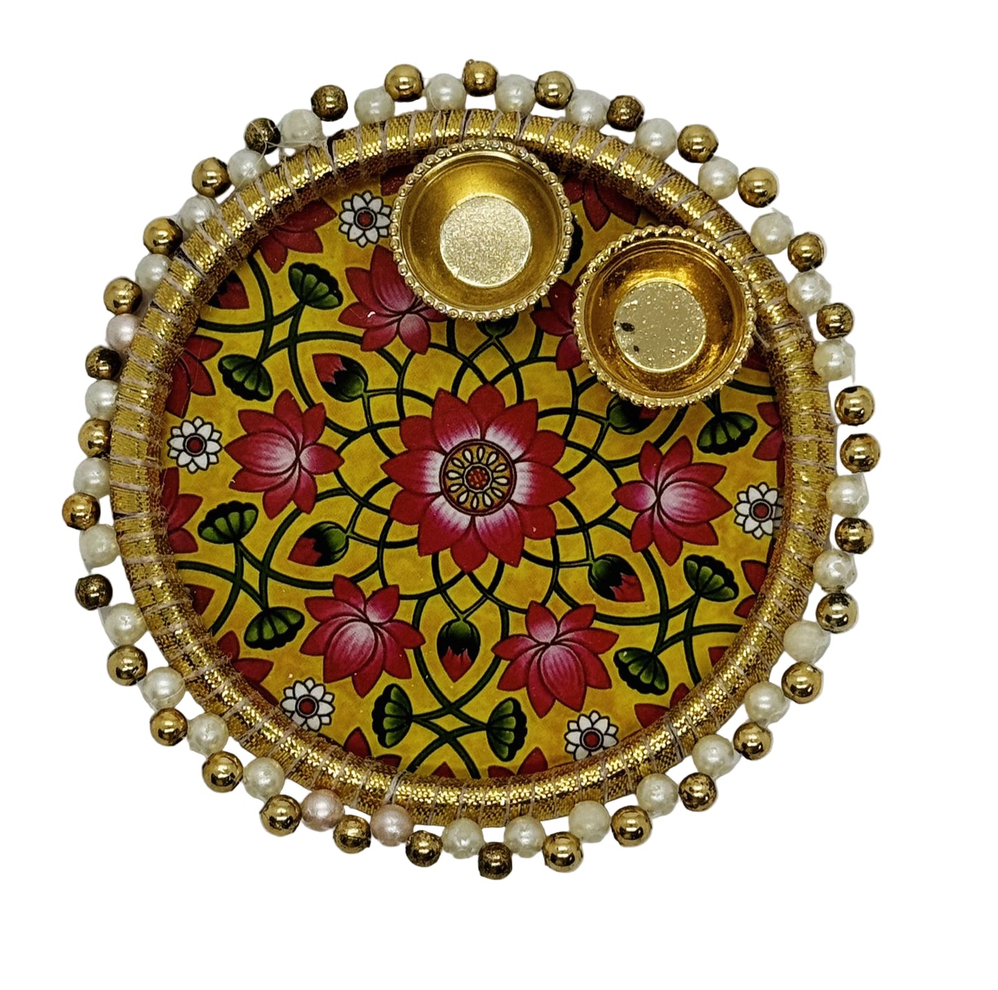 Ready To use Thali - 1 piece, Design -2