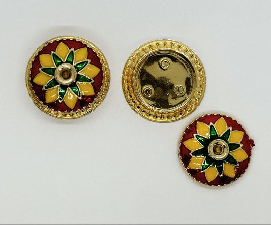 Roli Chawal Katori – 2 pieces, Design - 3