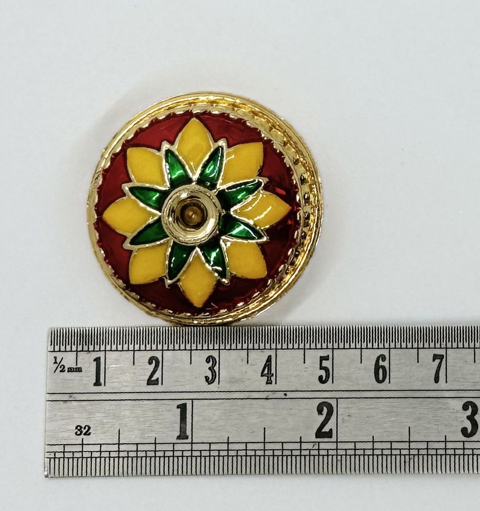 Roli Chawal Katori – 2 pieces, Design - 3