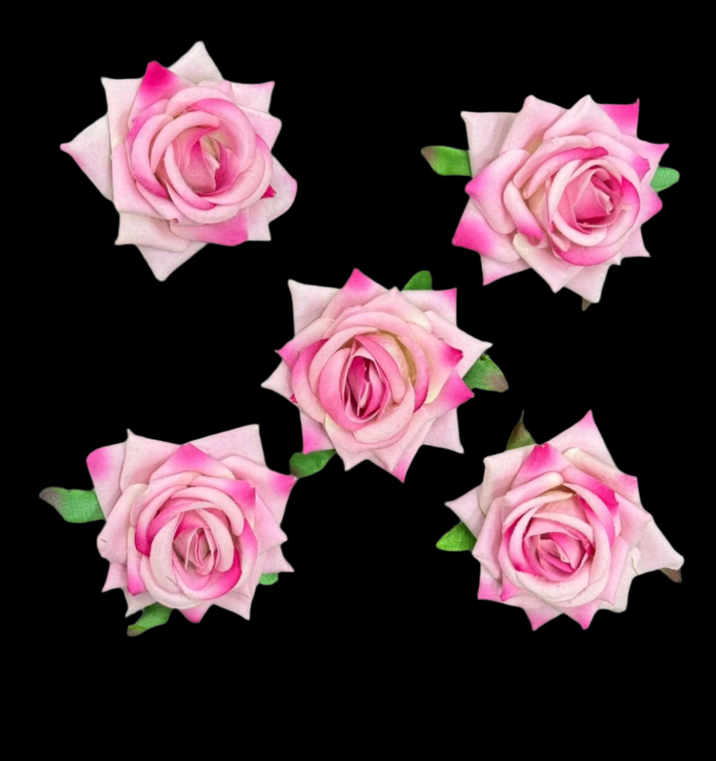 Velvet ROSES- 5 pieces shade - Light Pink