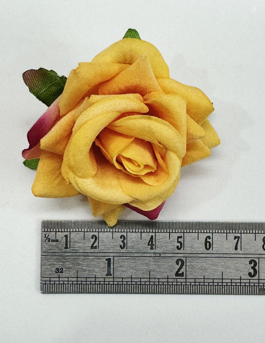 Velvet ROSES- 5 pieces shade - Yellow
