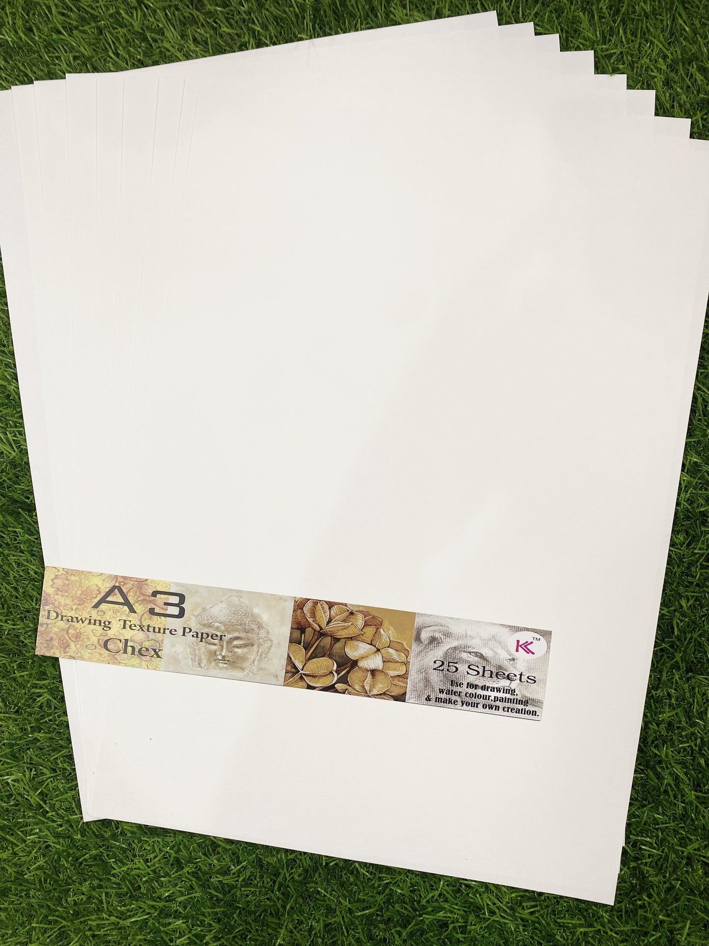 A3 Drawing Texture Paper - Chex