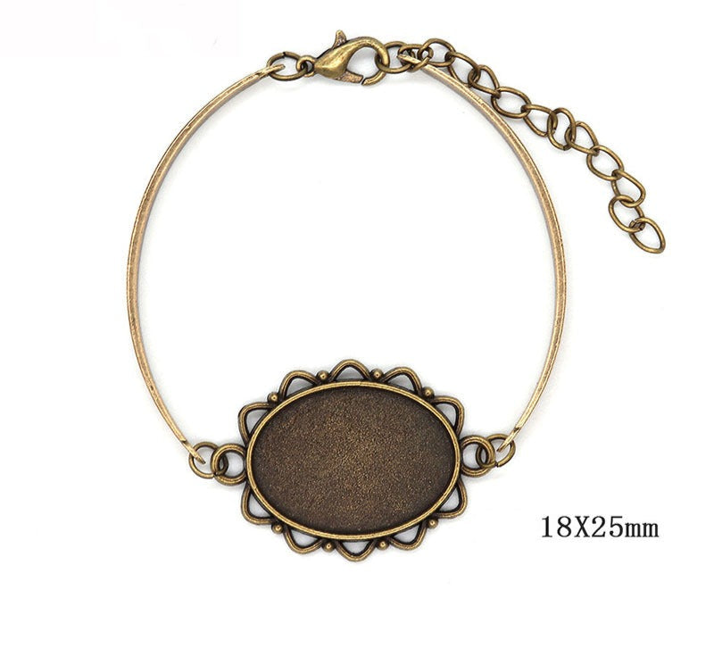 Vintage Bracelet Base Design - 6