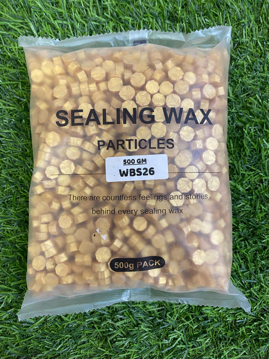 Wax Seal Beads- 500 gm Gold Shade