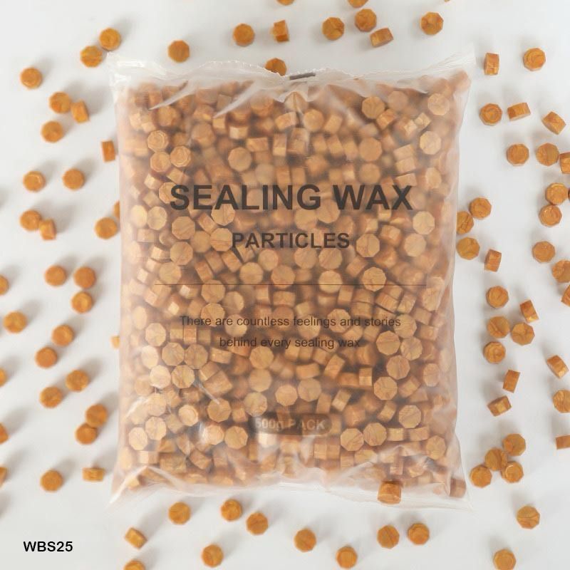Wax Seal Beads- 500 gm Dark Gold