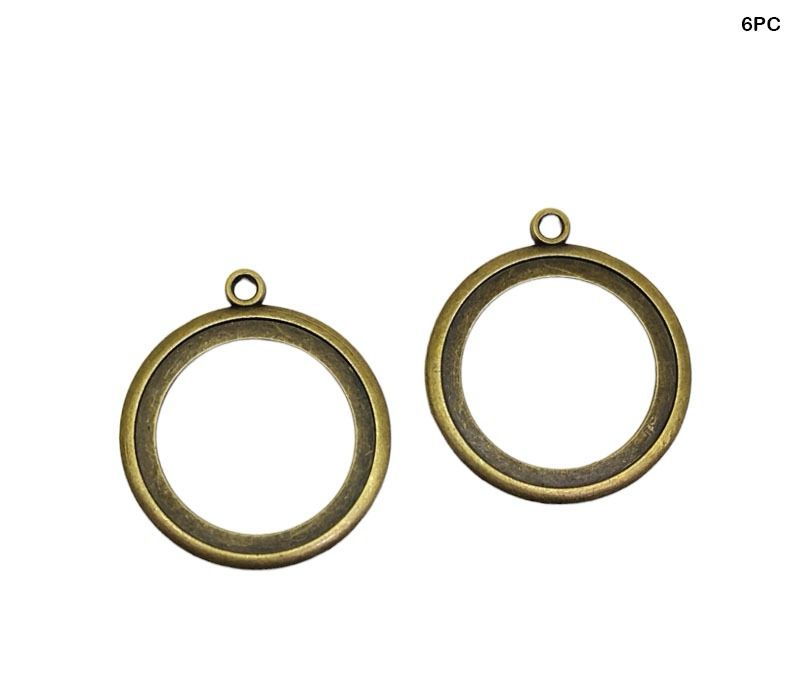 Vintage Pendent Base - 6 pieces Design - 16
