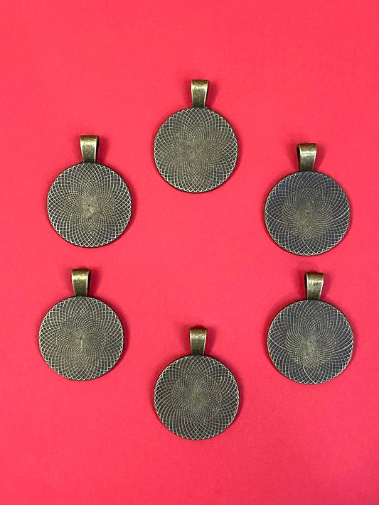 Vintage Pendent Base - 6 pieces Design - 19