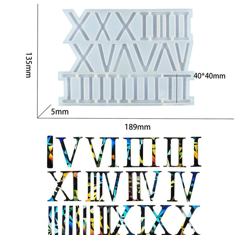 Mould- Design 492 - Roman number