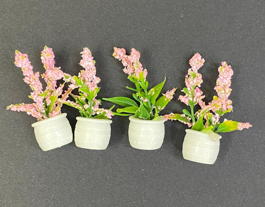 Vase / Pot / Plant - Miniature- 4 pieces , Design – 711