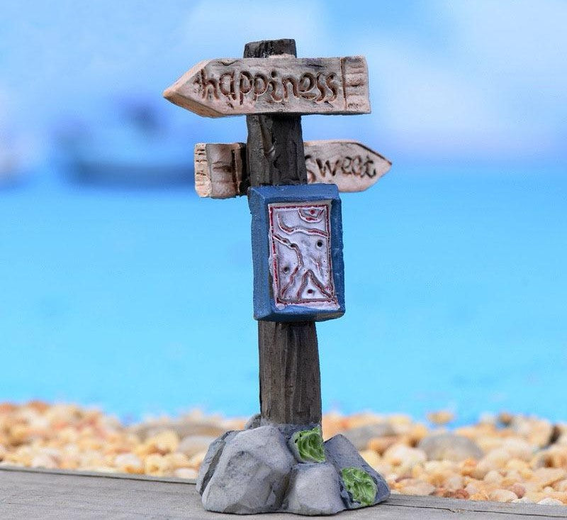 Direction Board Miniature- 1 piece , Design – 746
