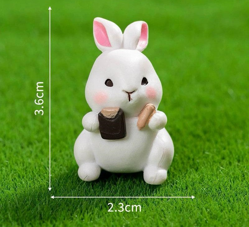 Rabbit / Bunny Miniature- 2 pieces , Design – 764