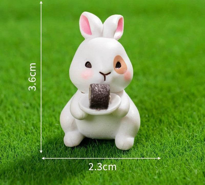 Rabbit / Bunny Miniature- 2 pieces , Design – 766