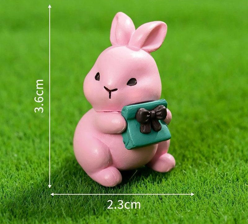 Rabbit / Bunny Miniature- 2 pieces , Design – 767