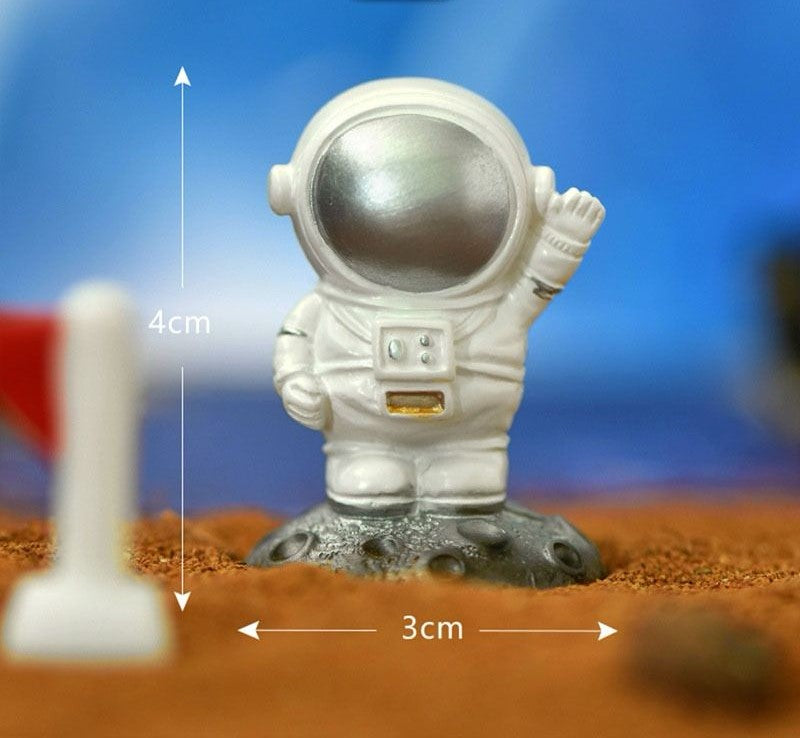 Astronaut miniature 2 pieces D - 778