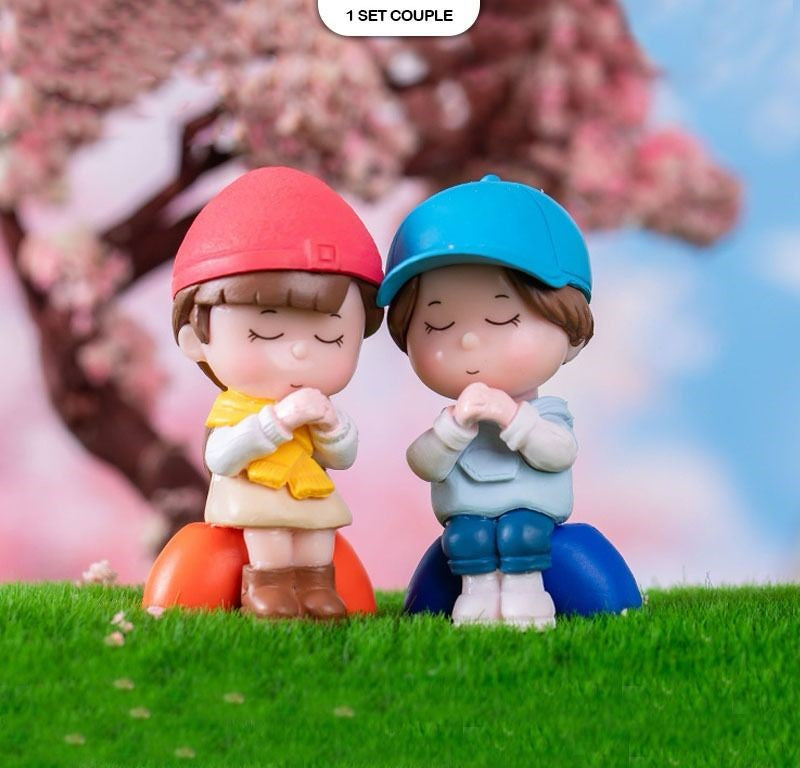 Kid Couple Miniature - 2 piece D - 795