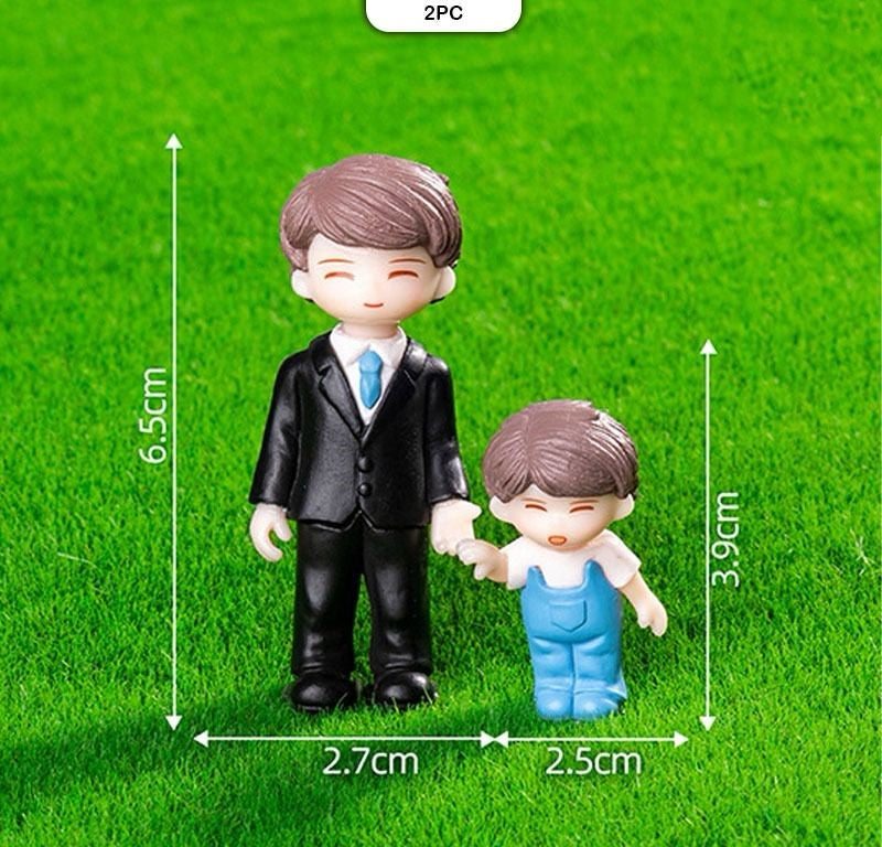 Father & son Miniature - 2 piece D - 803