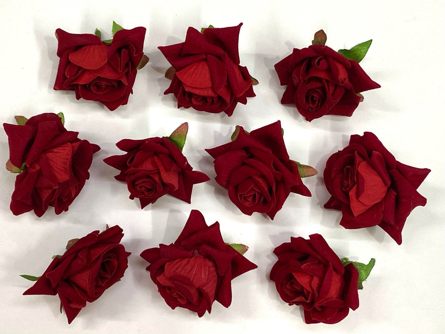 Velvet ROSES- 50 pieces shade - Dark Red