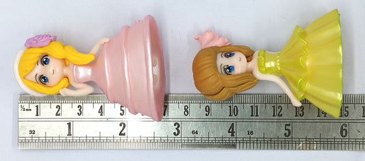 Princess / Girl Miniature - 2 piece, Design - 816