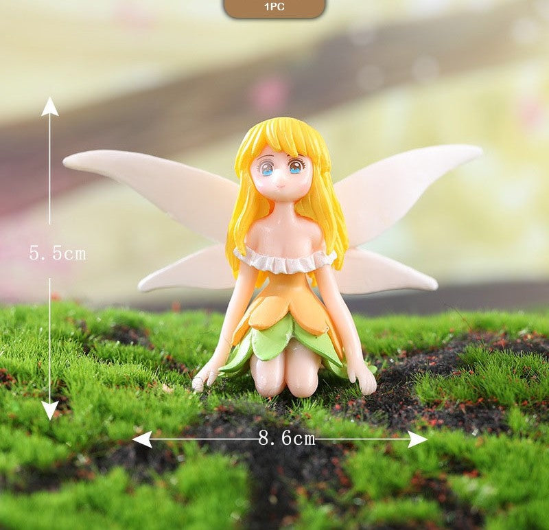 Fairy / Girl Miniature - 2 piece D - 817
