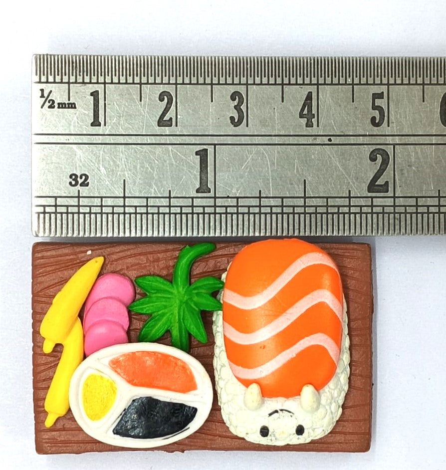 Sushi / Food Miniature- 2 pieces , design - 819