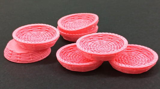 Plates Miniature, 4 pieces, Design- 828