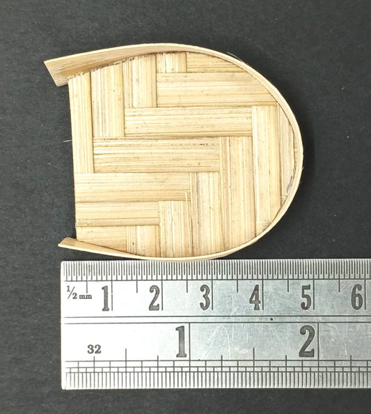 Mini Bamboo Basket - 5 pieces