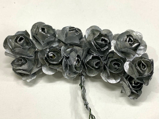 Paper Flower - silver