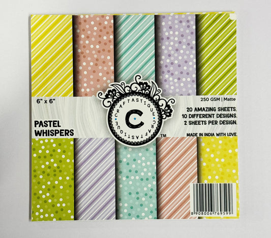 Pastel Whispers- 6×6 inches