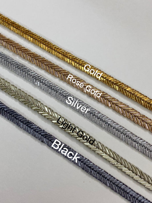 Border Lace – 1 mtr- Rose Gold