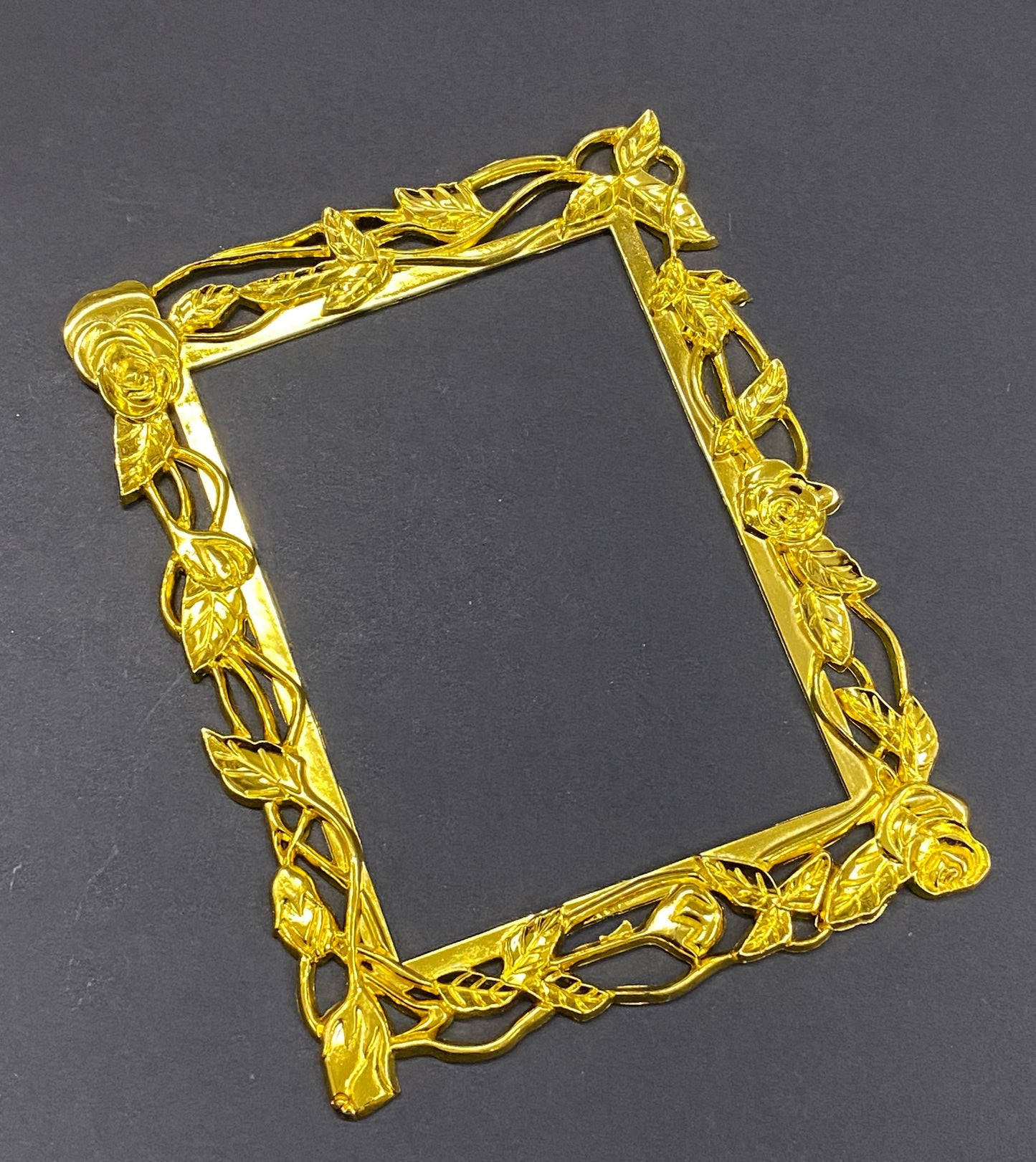 Curved Golden Frame Big