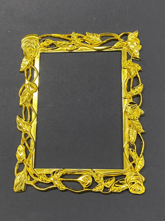 Curved Golden Frame Big