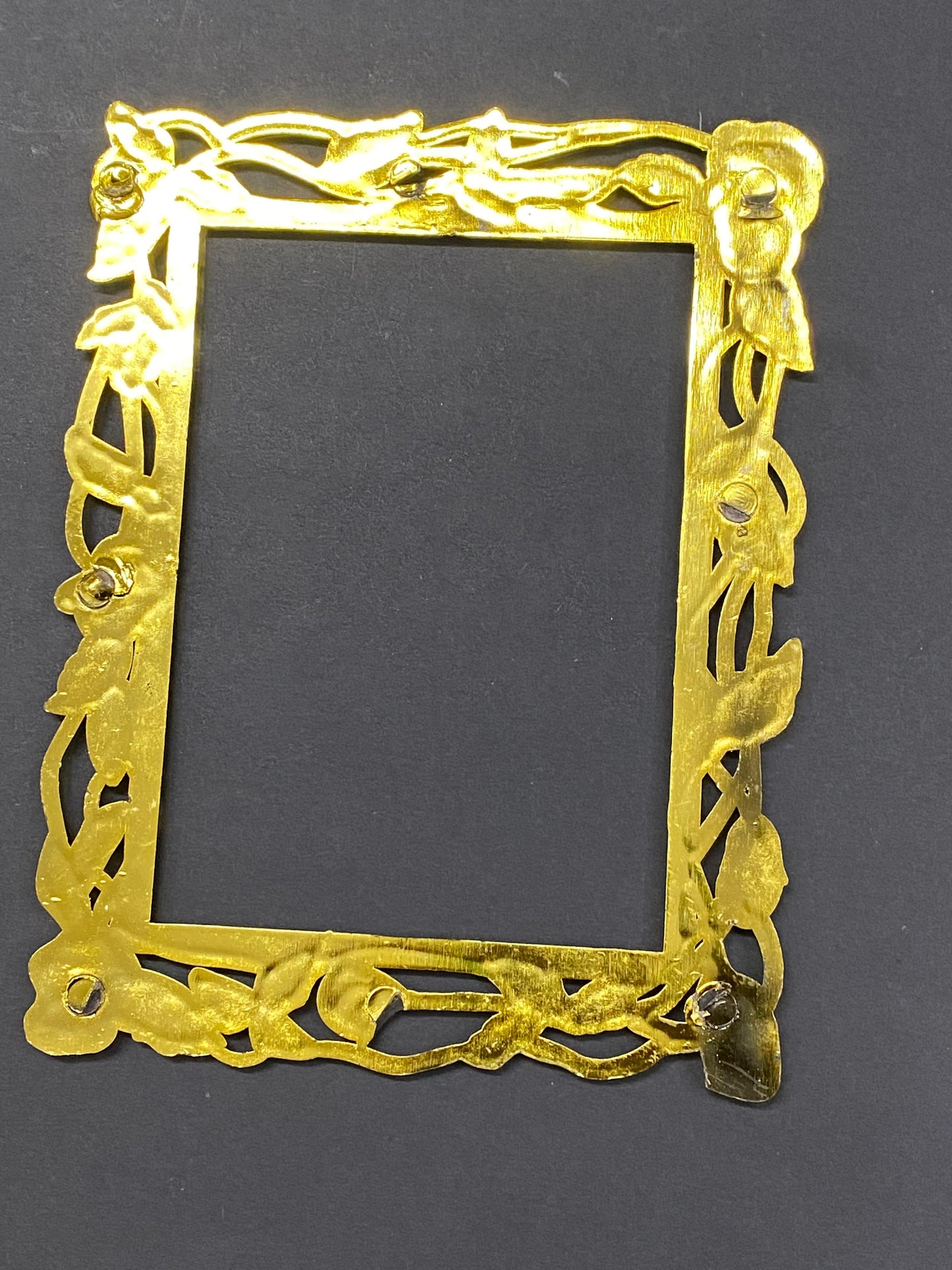 Curved Golden Frame Big