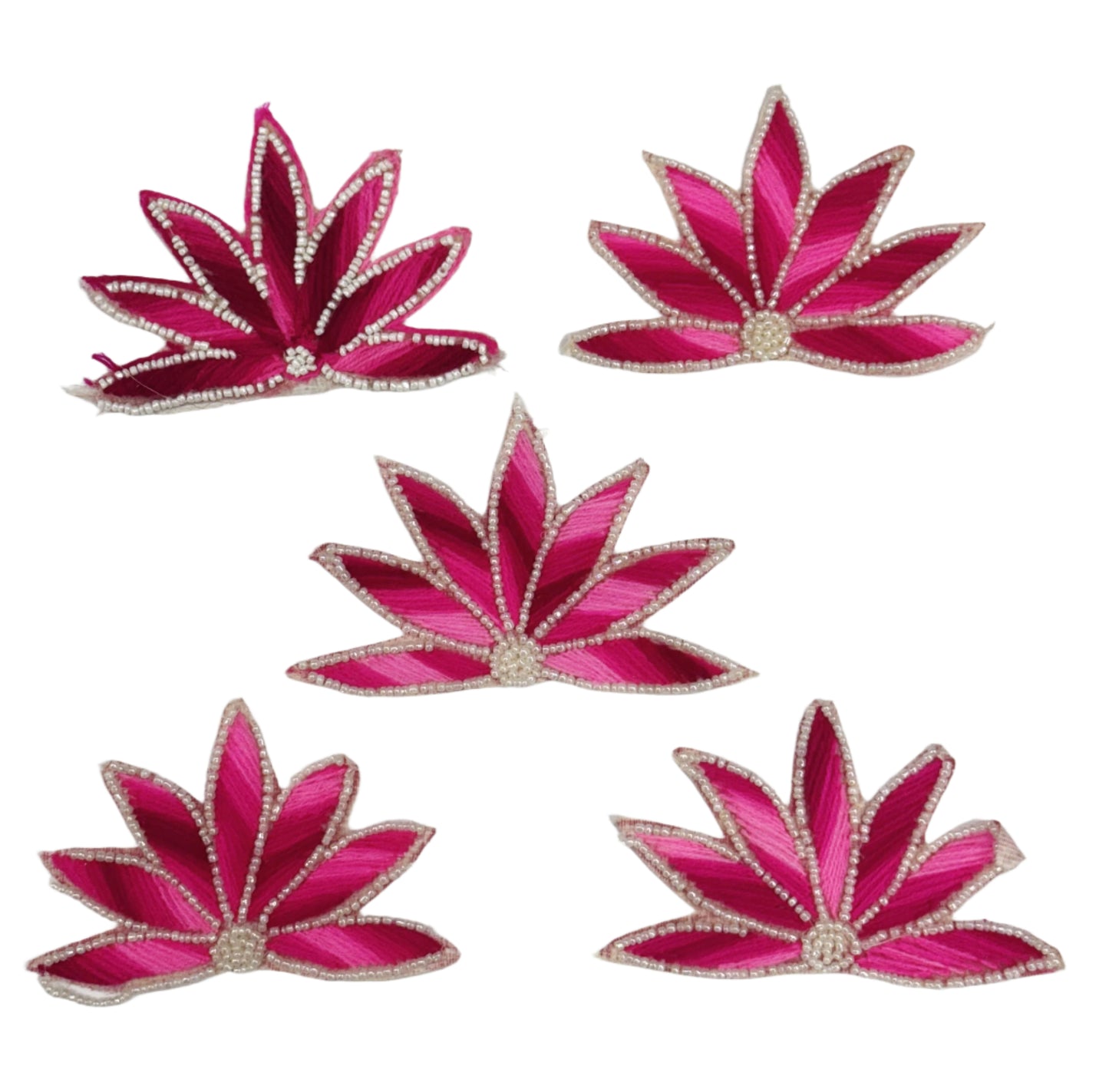 Lotus Flower Patch- 5 pieces, Design -12