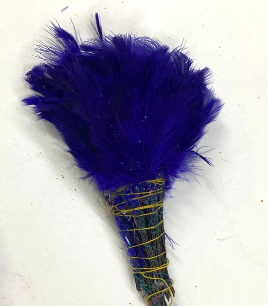 Soft Feathers- Blue Colour