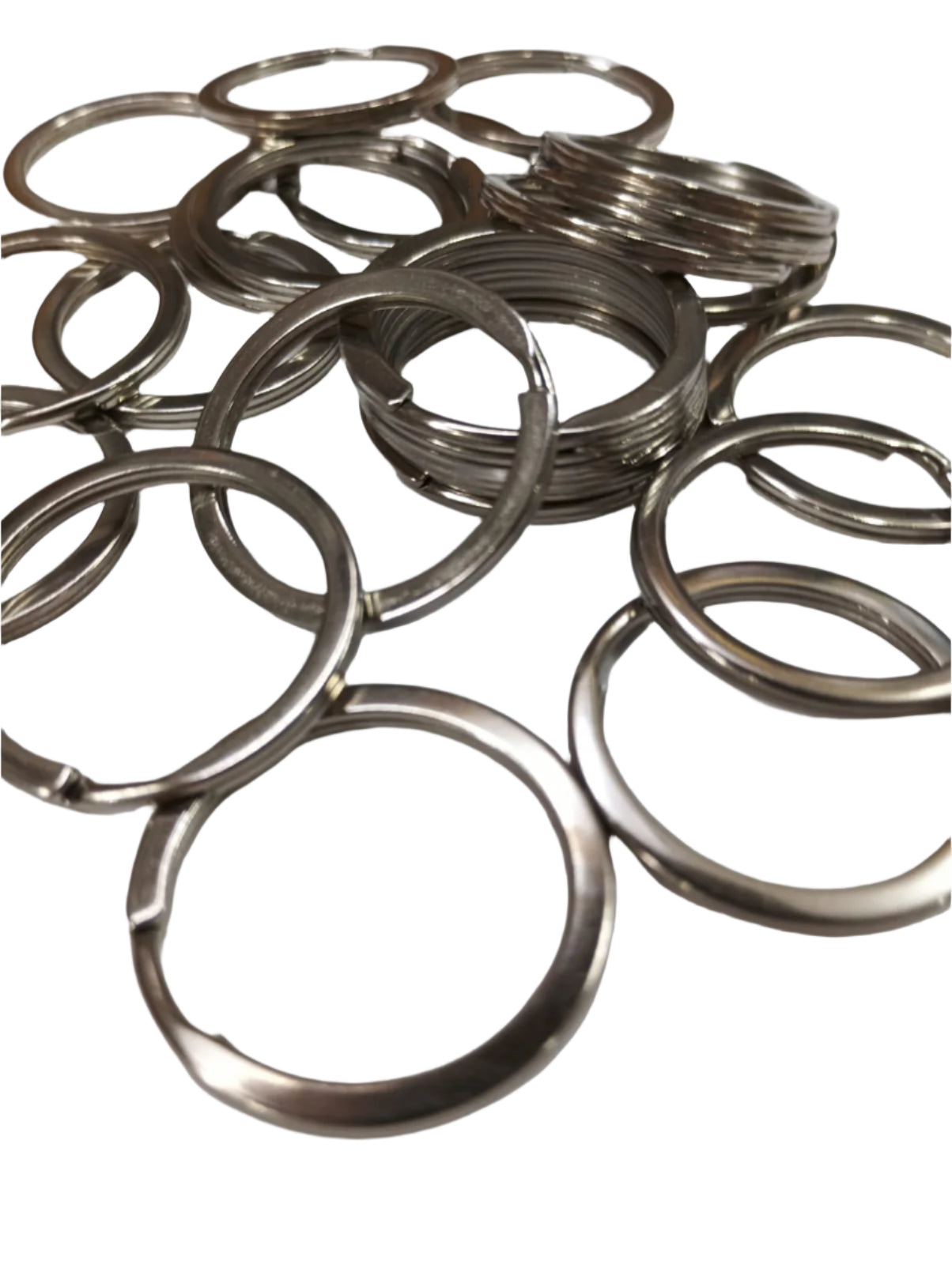 Key Ring- 10 pieces - Silver