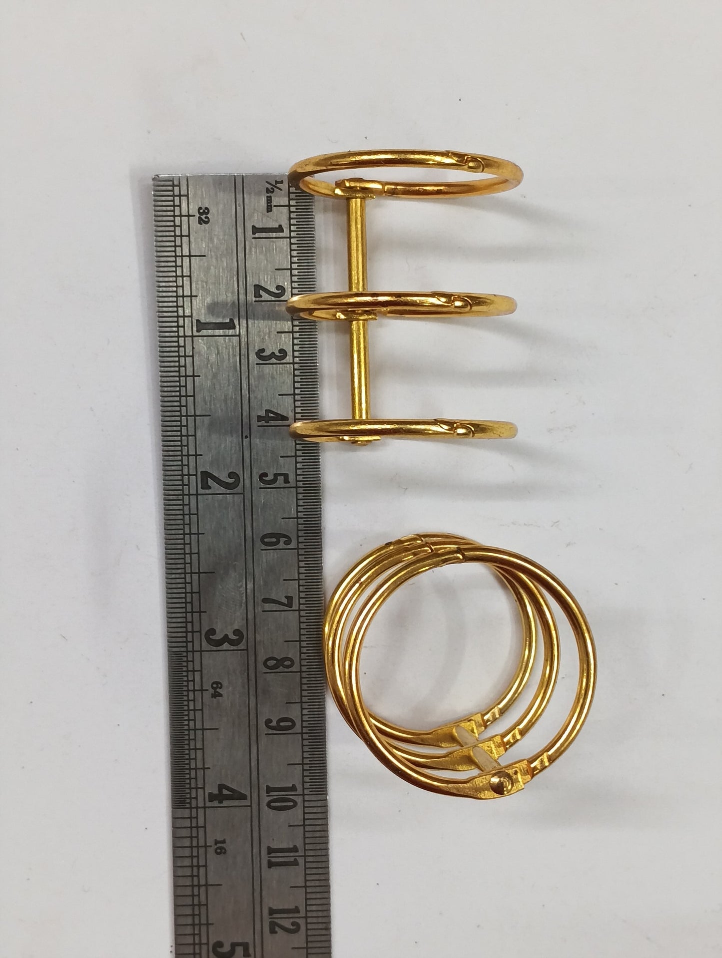 Binder Ring Gold – Size : 30mm- 2 pieces