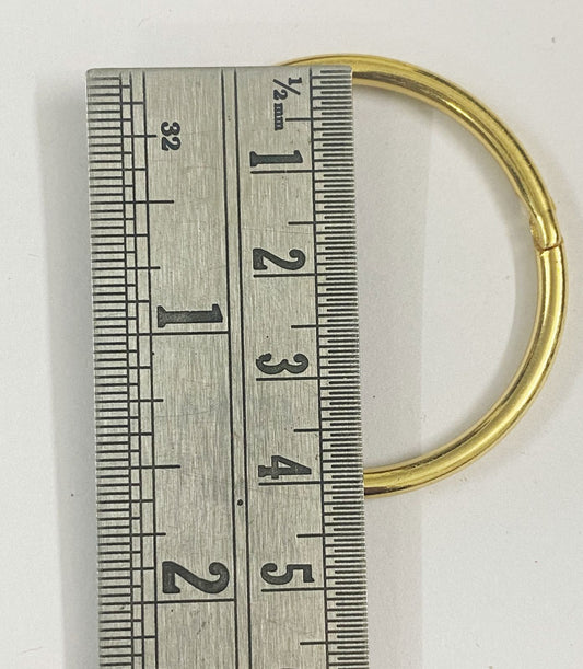 Book Ring Gold – Size : 38mm- 5 pieces
