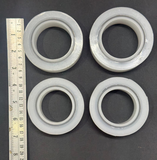 Resin Bangle Bracelet Mold (Set of 4PCS)- 24 mm , Design - 497