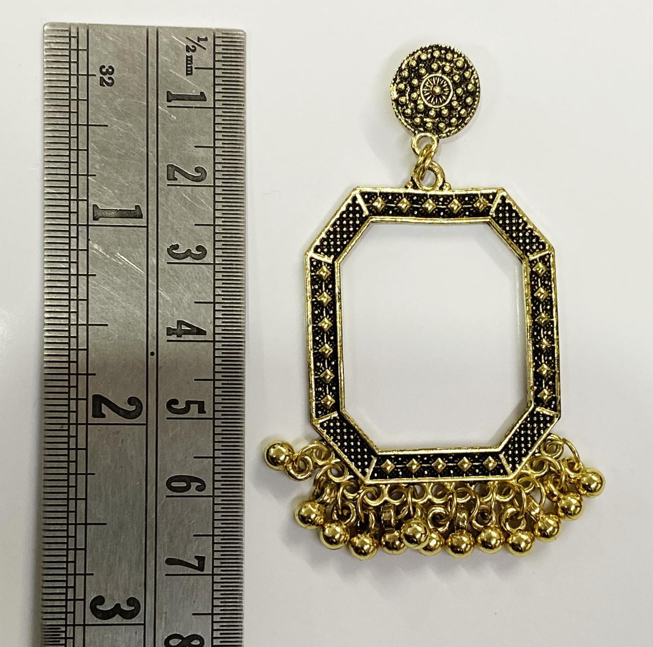 Earring Bezel -2 pieces, Design – 12