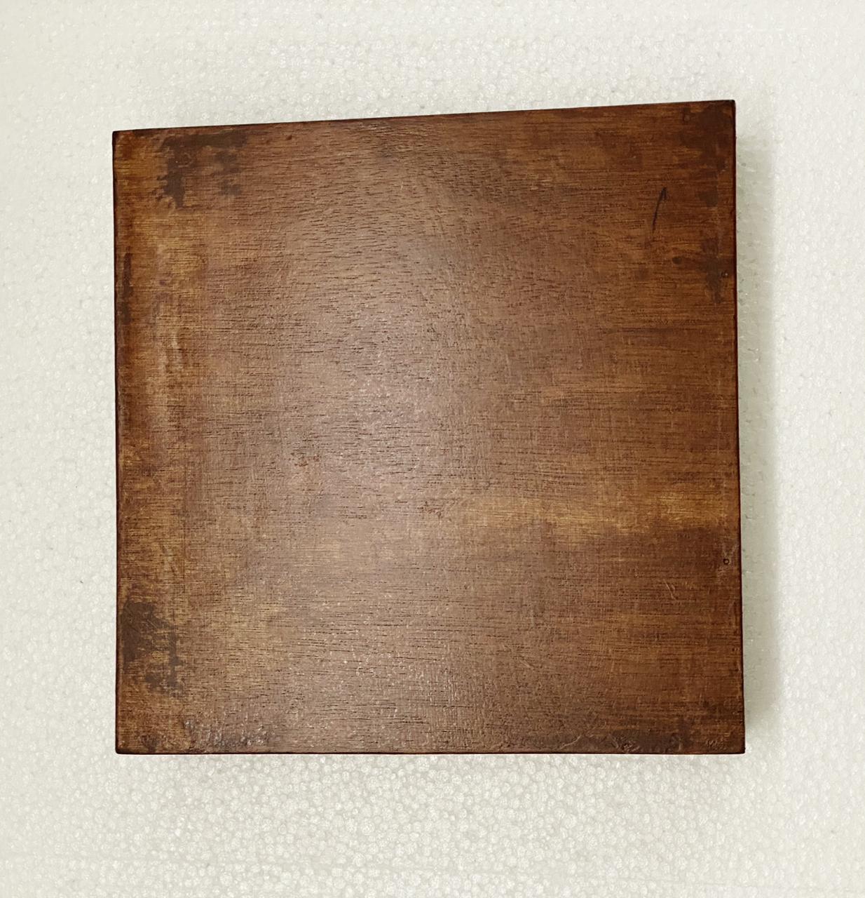 Teak Wood Frame 8x8 inch