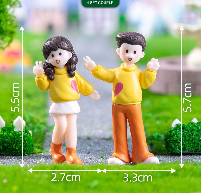 Couple Miniature- 2 pieces , Design – 840