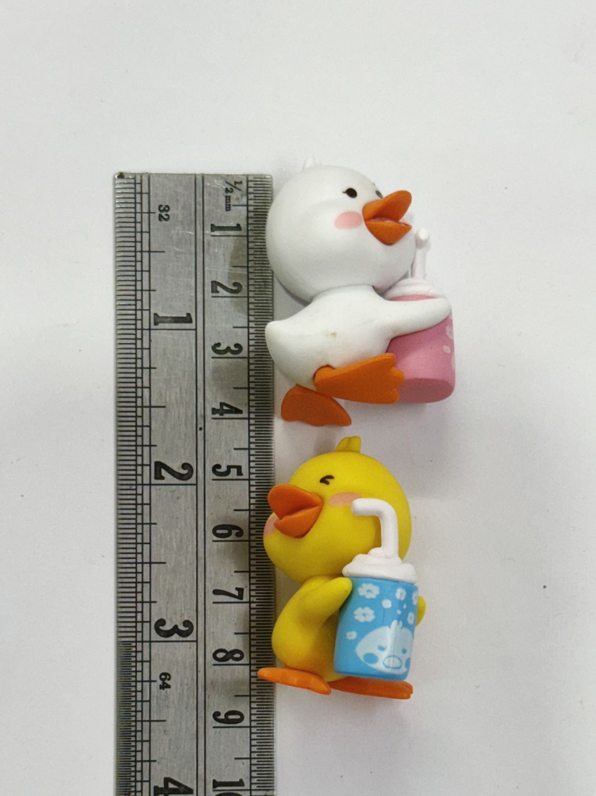Ducks With Drinks Miniature- 2 pieces , design-843