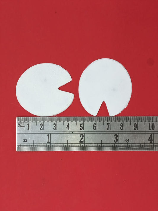 40 mm Lotus Leaf Miniature- 10 pieces , Design – 861