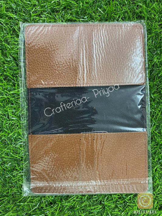Passport Covers Set -1 Piece- Brown