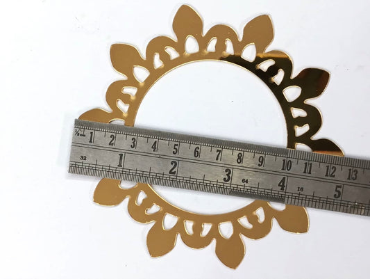 Circle Acrylic Cutout - 5 inch - 2 piece