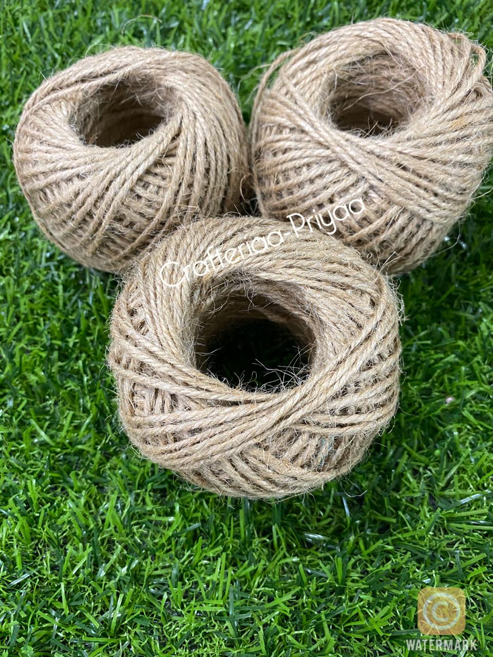Jute Thread- 1 Piece- 50 mtr each