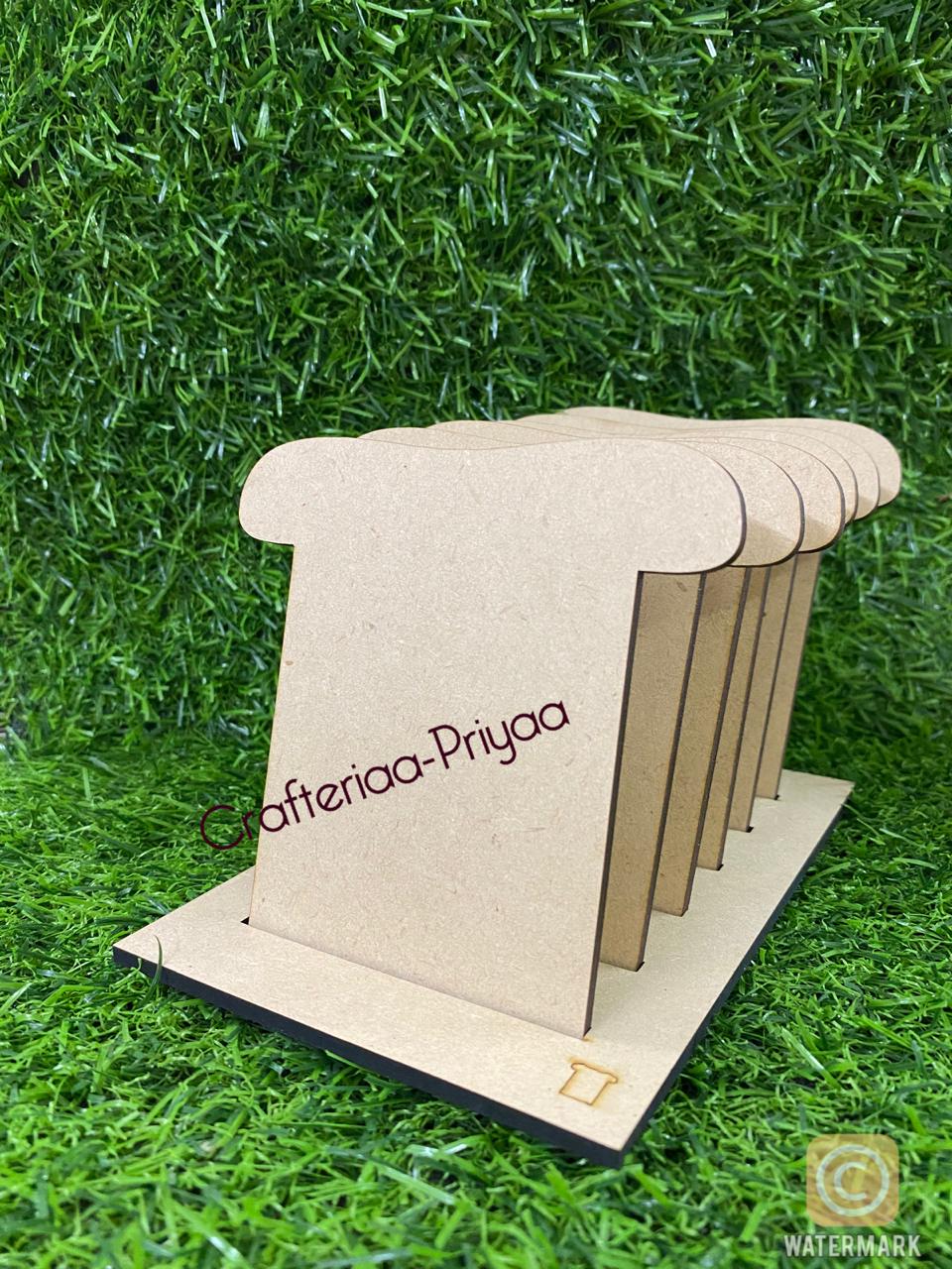 Coasters Set – Bread Shape CO - 11