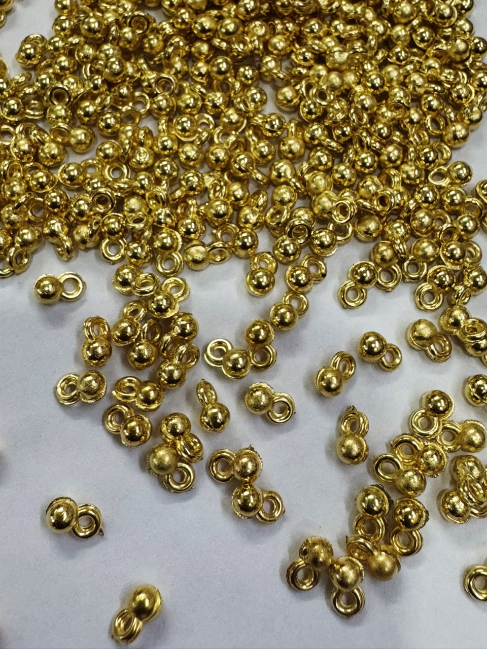 Plastic Ghungroo , Size : 4mm | 100 Grm