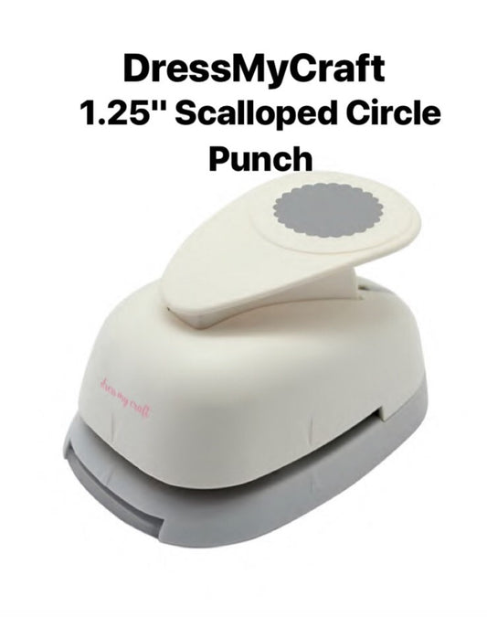 1.25″ Scalloped Circle Punch